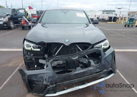 2022 BMW X4 xDrive30I из США, поврежденный, VIN 5UX33DT04N9J64845